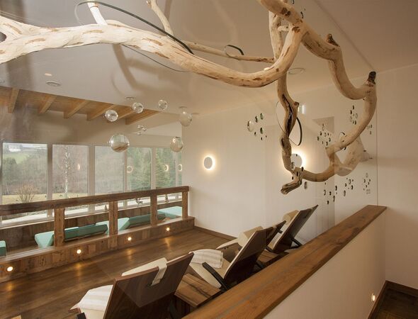 Ruhelounge Wellnessbereich