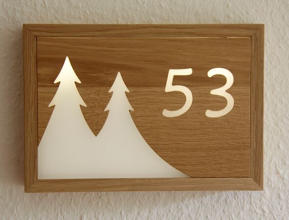 Gut Vorwald Doppelzimmer Türschild