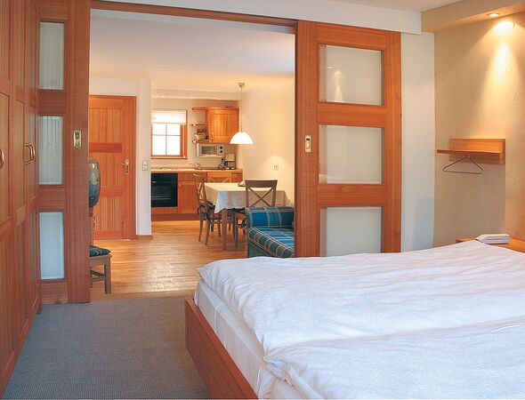 Vakantieappartement 35 Woonkamer met keuken