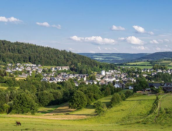 Aussicht auf Bad Fredeburg