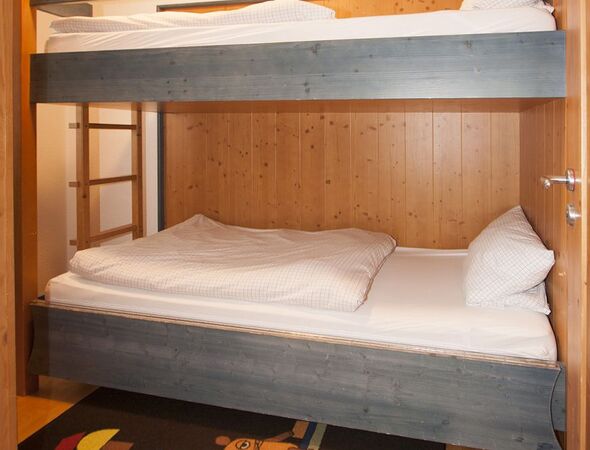 Ferienwohnung 13 Kinderzimmer mit Stockbett