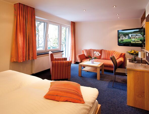Gut Vorwald Doppelzimmer Wohnbereich