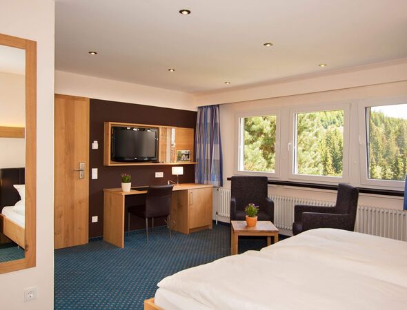 Gut Vorwald Doppelzimmer Wohnbereich