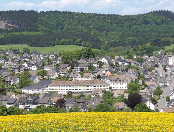 Aussicht auf Bad Fredeburg