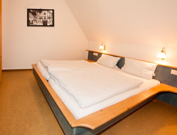 Vakantieappartement Bremberg slaapkamer bed