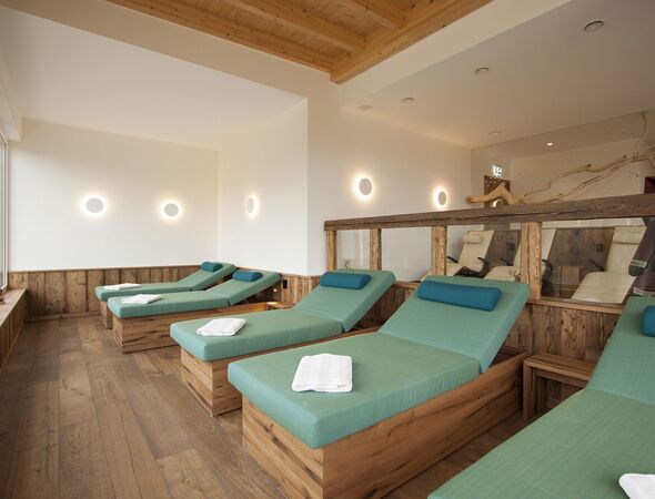 Ruhelounge Wellnessbereich