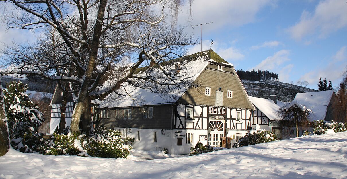Unsere Traumlage im Winter
