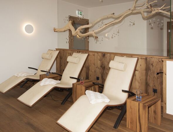 Ruhelounge Wellnessbereich