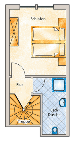 Ferienwohnung 12 Grundriss oben